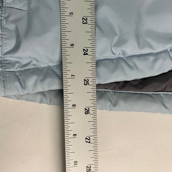 The North Face M Nuptse Puffer Vest Light Blue 700 Down Fill Zip Pockets - Picture 7 of 8